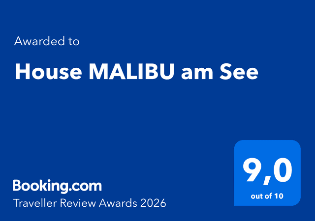 Booking.com Traveller Review Award 2026: 9,0 von 10