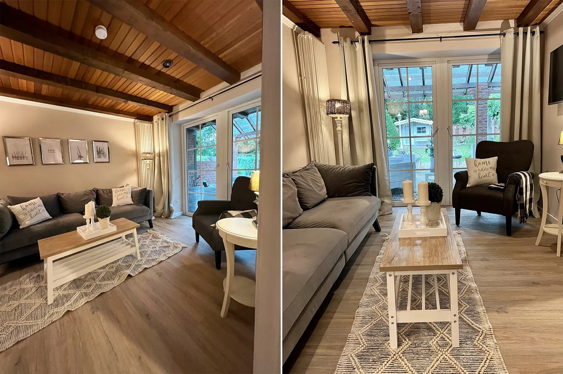 Cottage & Garden: Wohnzimmer mit sofa – Ferienwohnung im Münsterland